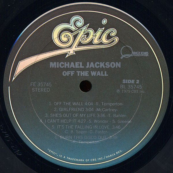 Michael Jackson : Off The Wall (LP, Album, Ter)