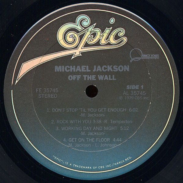 Michael Jackson : Off The Wall (LP, Album, Ter)