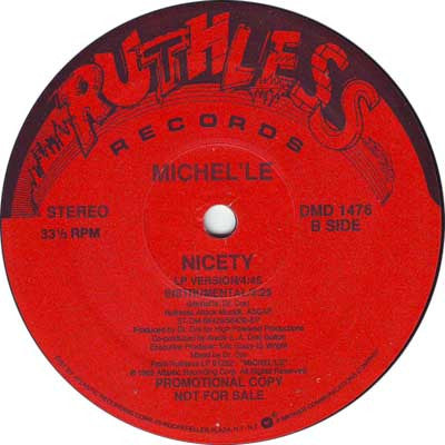 Michel'Le : Nicety (12", Promo)