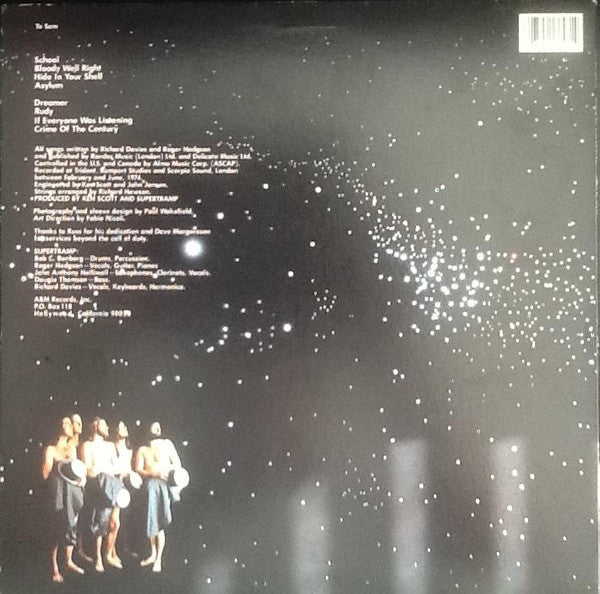 Supertramp : Crime Of The Century (LP, Album, RE, R -)