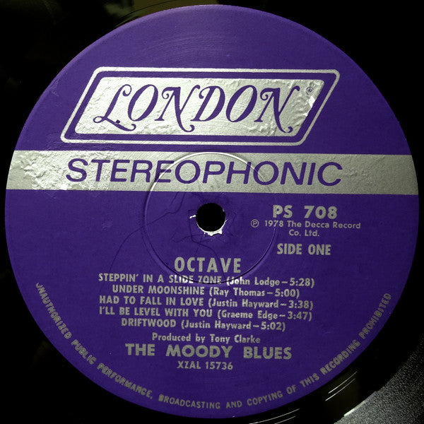 The Moody Blues : Octave (LP, Album, Wad)