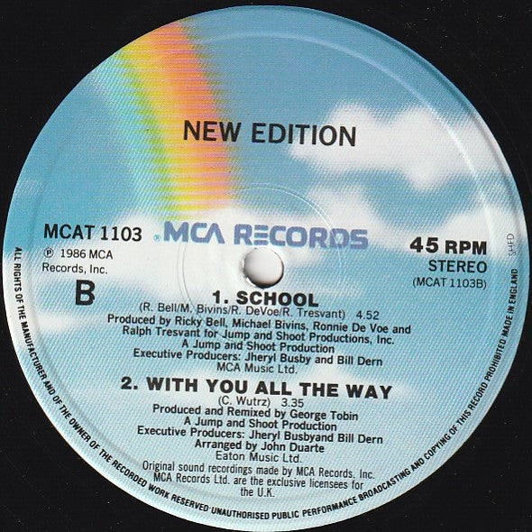 New Edition : Earth Angel (12")