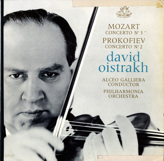 Wolfgang Amadeus Mozart - Sergei Prokofiev / David Oistrach, Alceo Galliera, Philharmonia Orchestra : Concerto No. 3 / Concerto No. 2 (LP, Mono)