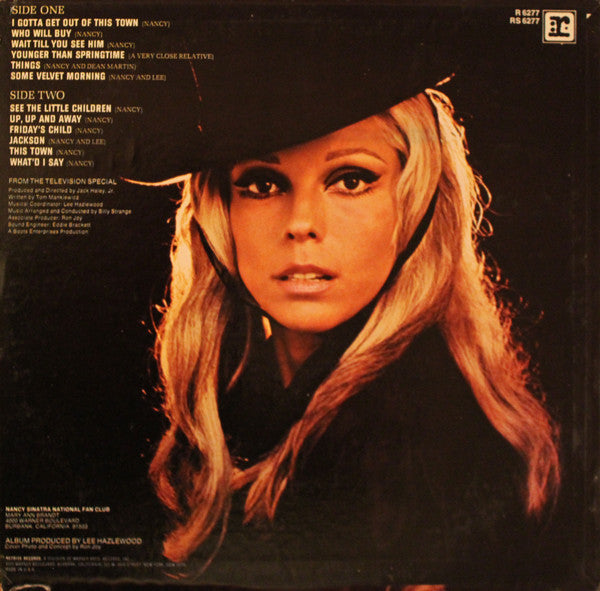 Nancy Sinatra : Movin' With Nancy (LP, Album, RP)