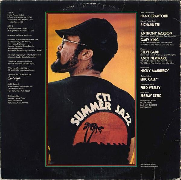 Hank Crawford : Hank Crawford's Back (LP, Album)