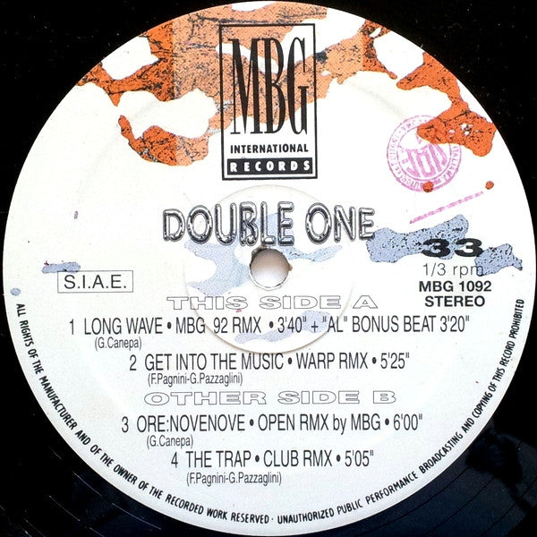 Various : Double One (2x12")