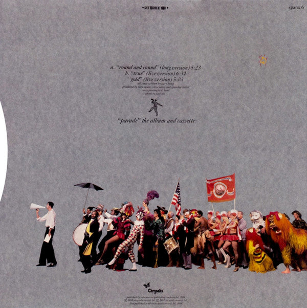 Spandau Ballet : Round And Round (12", Single)