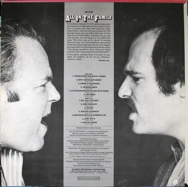 All In The Family Cast* : All In The Family (LP, Album, Phi)
