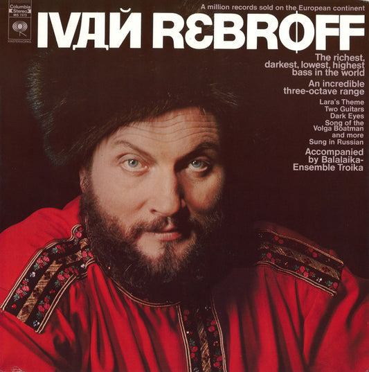 Ivan Rebroff, Balalaika Ensemble Troika : Ivan Rebroff  Accompanied By Balalaika Ensemble Troika (LP, Album)