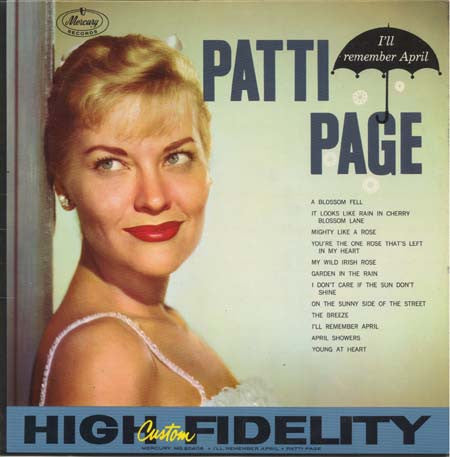 Patti Page : I'll Remember April (LP, Album, Mono)