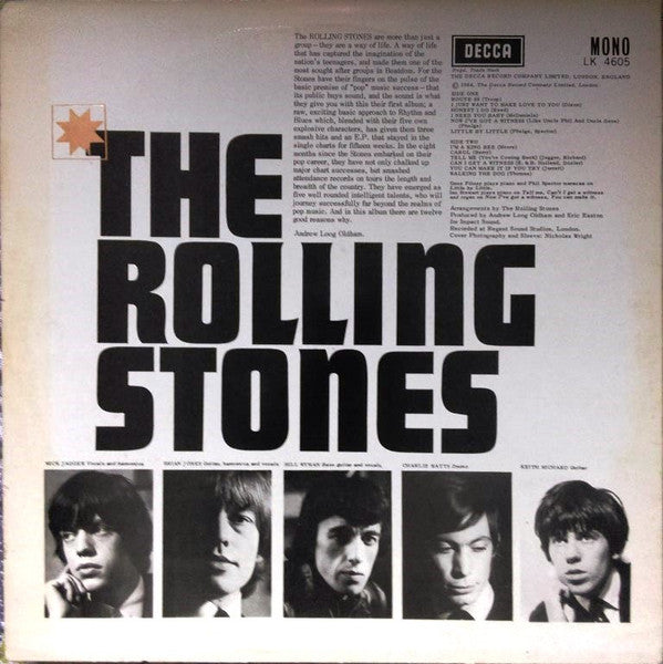 The Rolling Stones : The Rolling Stones (LP, Album, Mono, RE)