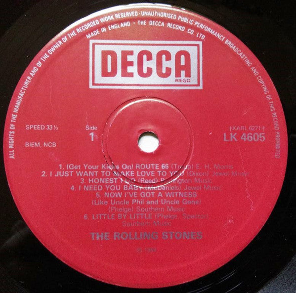 The Rolling Stones : The Rolling Stones (LP, Album, Mono, RE)