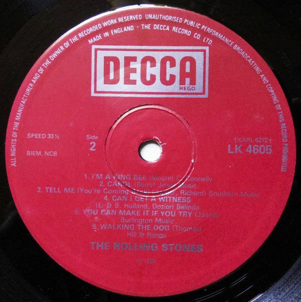 The Rolling Stones : The Rolling Stones (LP, Album, Mono, RE)