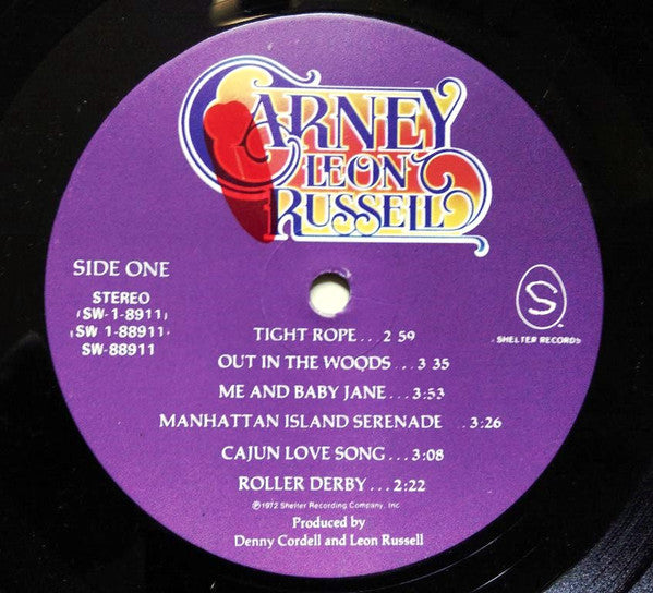 Leon Russell : Carney (LP, Album)