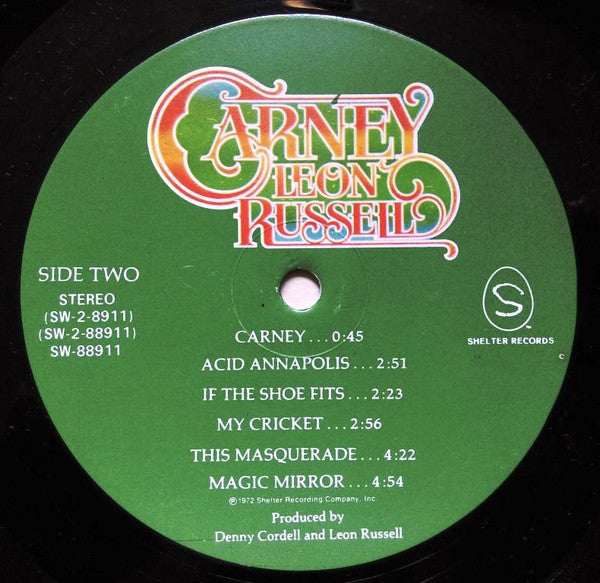 Leon Russell : Carney (LP, Album)