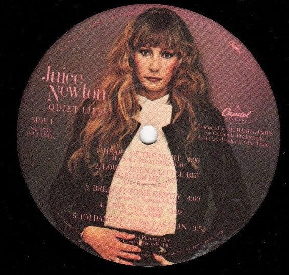 Juice Newton : Quiet Lies (LP, Album)