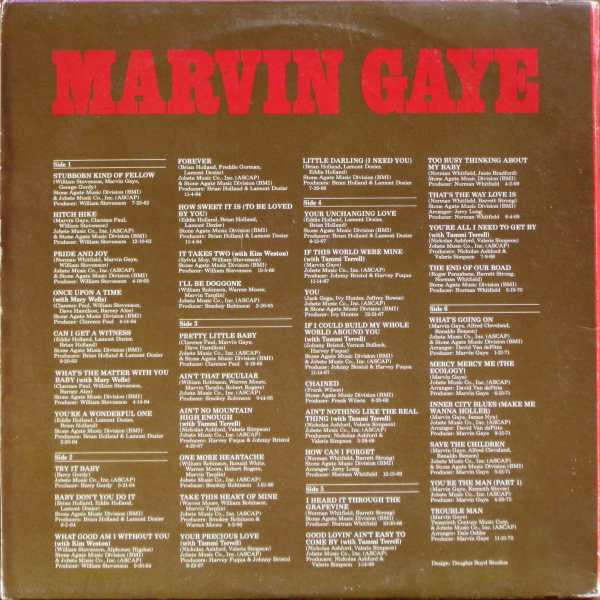 Marvin Gaye : Anthology (3xLP, Comp, RE)