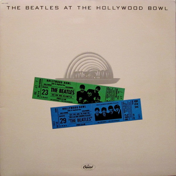 The Beatles : The Beatles At The Hollywood Bowl (LP, Album, Emb)