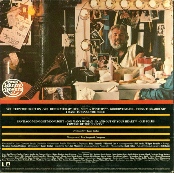 Kenny Rogers : Kenny (LP, Album, RP)
