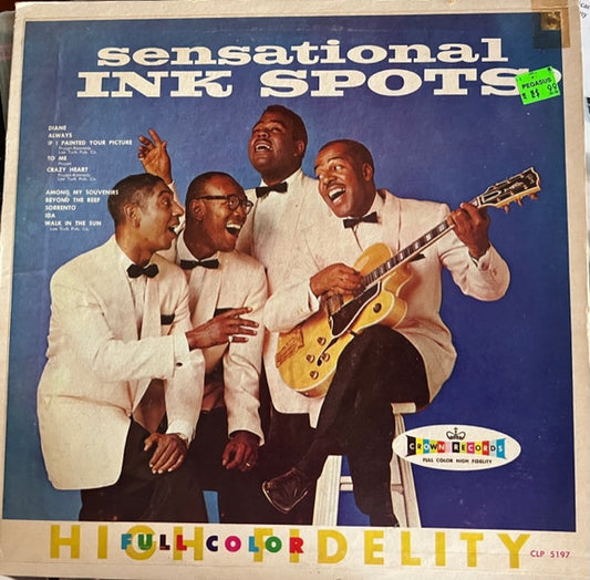 Charlie Owens Sensational Ink Spots : Sensational Ink Spots (LP, Mono)