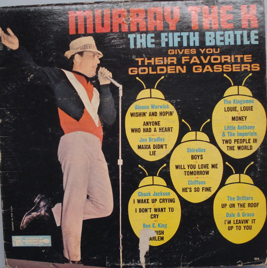 Various : Murray The K The Fifth Beatle Gives You Their Favorite Golden Gassers (LP, Album, Comp, Mono)