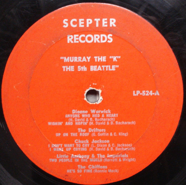 Various : Murray The K The Fifth Beatle Gives You Their Favorite Golden Gassers (LP, Album, Comp, Mono)