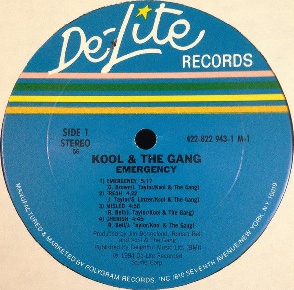 Kool & The Gang : Emergency (LP, Album, 56 )