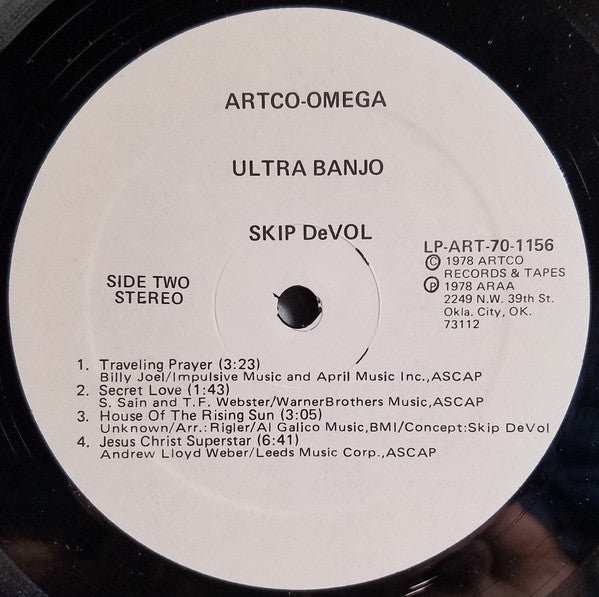 Buy Skip DeVol : Ultrabanjo (LP, Album) Online for a great price – Paul ...