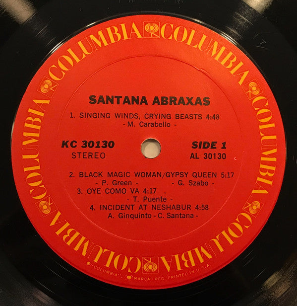 Santana : Abraxas (LP, Album, Ter)