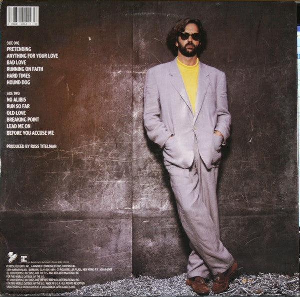 Eric Clapton : Journeyman (LP, Album, Club)