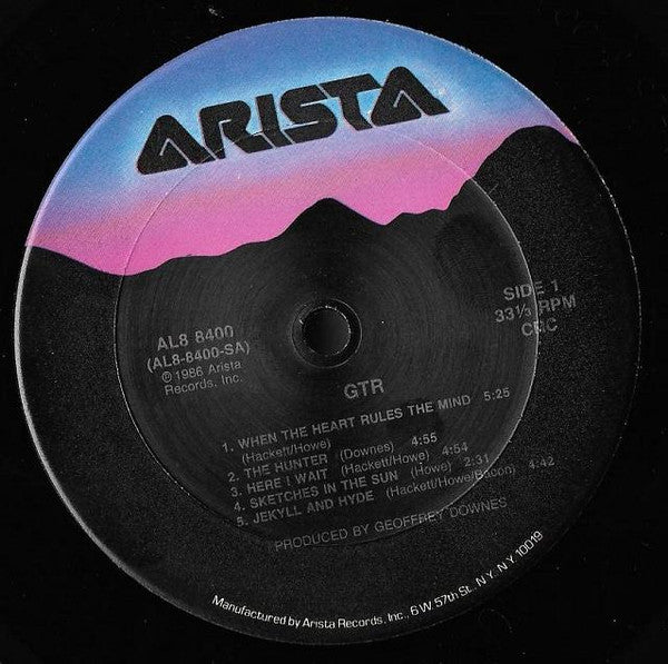 GTR (2) : GTR (LP, Album, Club, CRC)