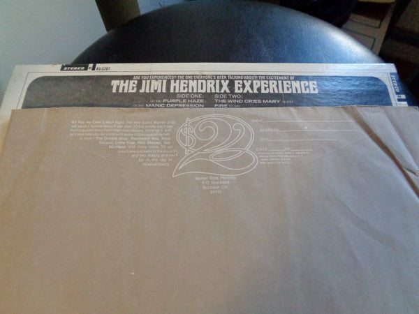 The Jimi Hendrix Experience : Are You Experienced (LP, Album, RE, Jac)