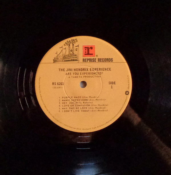 The Jimi Hendrix Experience : Are You Experienced (LP, Album, RE, Jac)