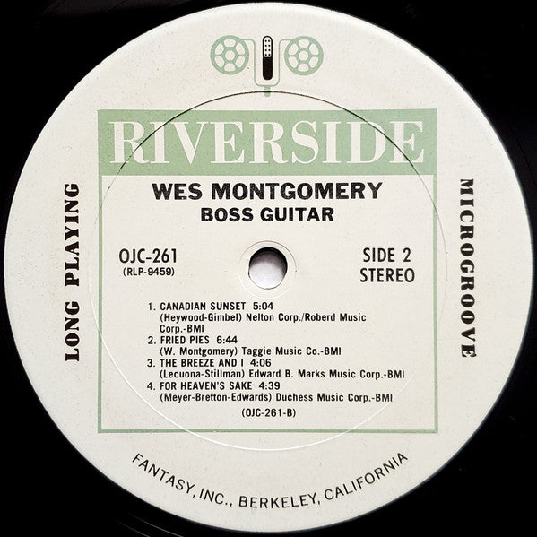 Wes Montgomery : Boss Guitar (LP, Album, RE, RM)
