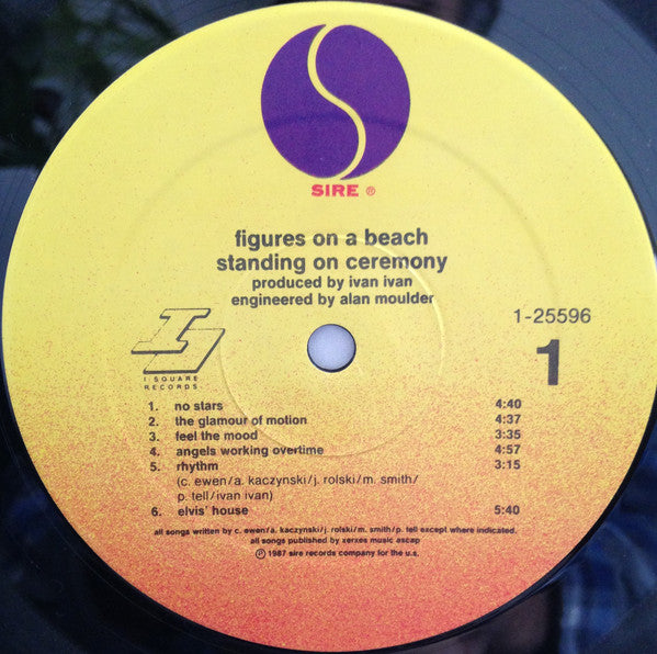 Figures On A Beach : Standing On Ceremony (LP, Album, All)