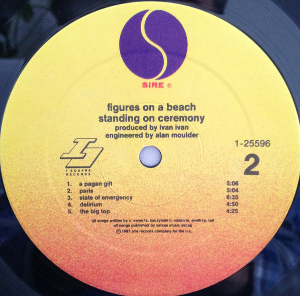 Figures On A Beach : Standing On Ceremony (LP, Album, All)
