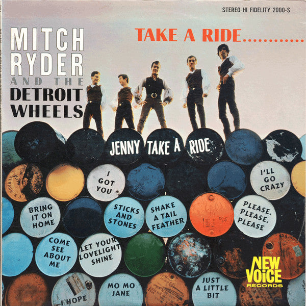 Mitch Ryder & The Detroit Wheels : Take A Ride... (LP)