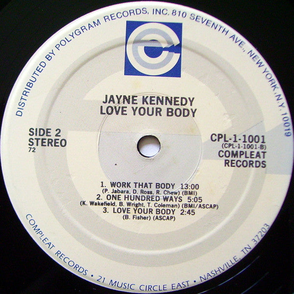 Jayne Kennedy : Love Your Body (LP, Album)