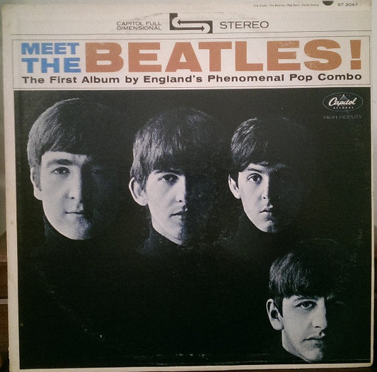 The Beatles : Meet The Beatles! (LP, Album, RP, Jac)