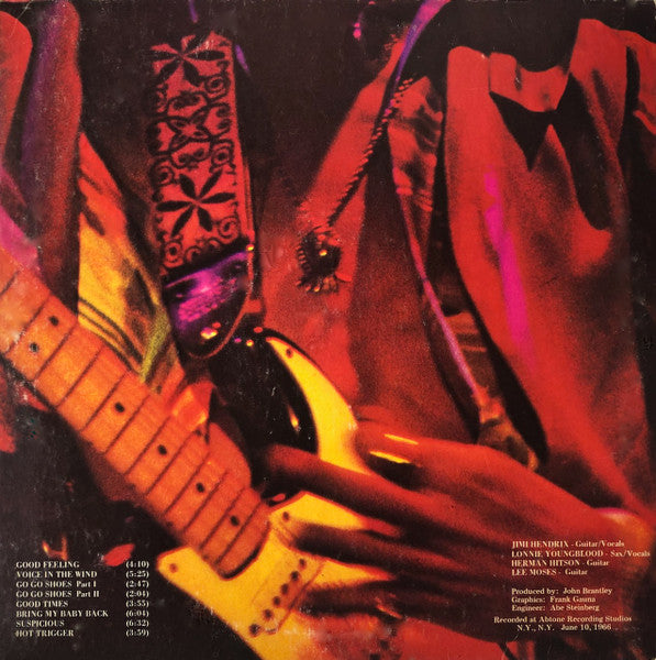 Jimi Hendrix : Rare Hendrix (LP, Album, Gat)