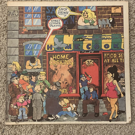 Savoy Brown : Street Corner Talking (LP, Album, PR;)
