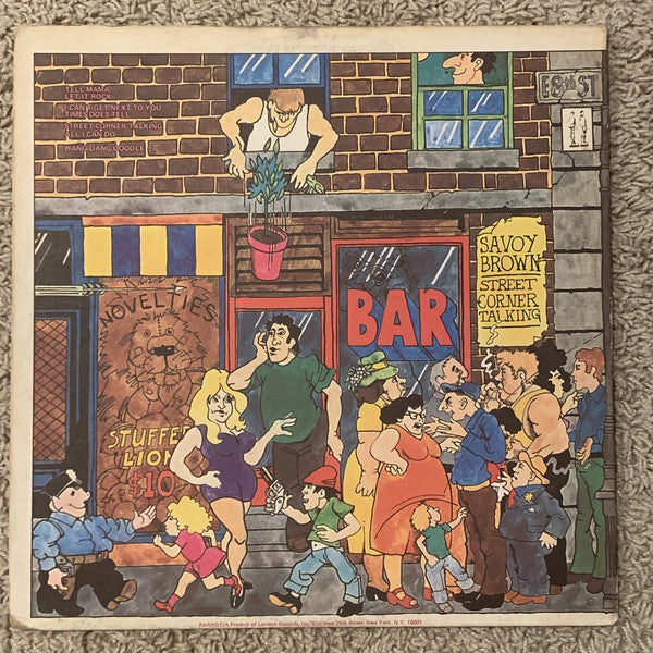 Savoy Brown : Street Corner Talking (LP, Album, PR;)