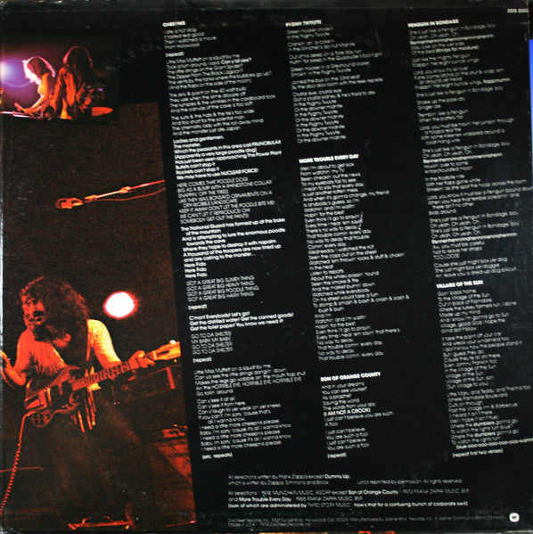 Zappa* / Mothers* : Roxy & Elsewhere (2xLP, Album, Ter)