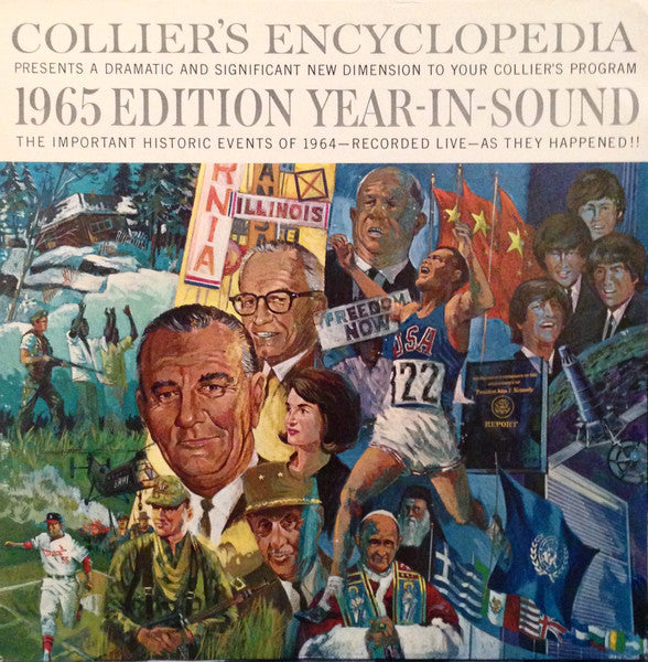 Various : Collier's Encyclopedia: 1965 Edition Year-In-Sound (LP, Album, Mono, Gat)