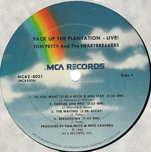 Tom Petty And The Heartbreakers : Pack Up The Plantation - Live! (2xLP, Album, RP, SRC)