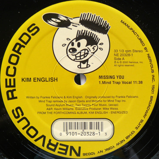 Kim English : Missing You (Mind Trap Remixes) (12")