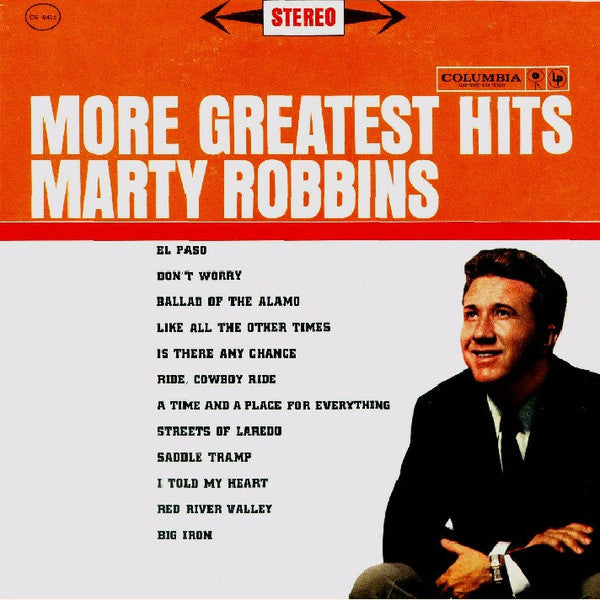 Marty Robbins : More Greatest Hits (LP, Comp, RP)