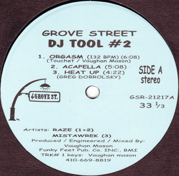 Raze / Mistawrek : Grove Street DJ Tool #2 (12")