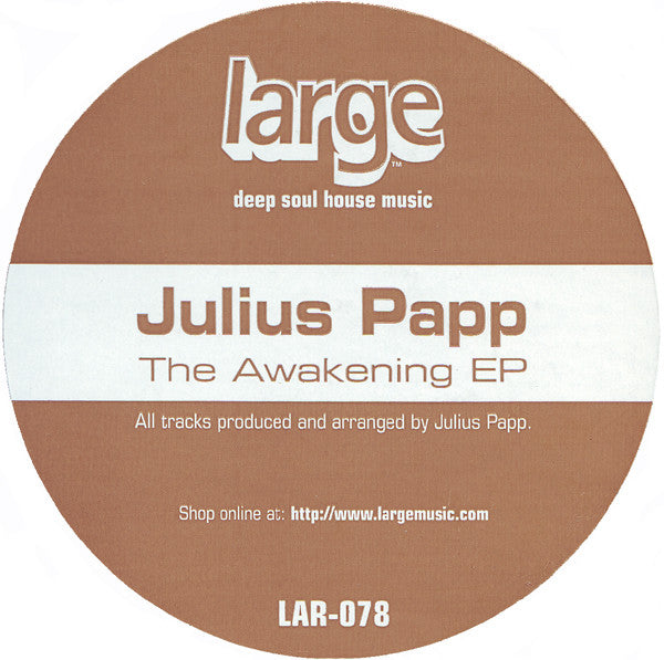 Julius Papp : The Awakening EP (12", EP)
