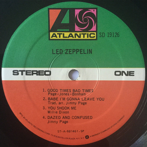Led Zeppelin : Led Zeppelin (LP, Album, RE, SP )